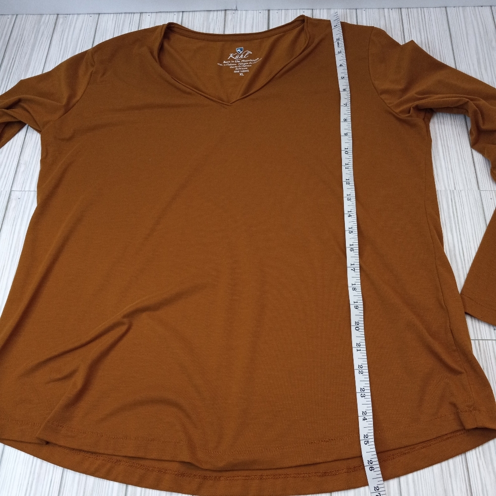 Kuhl Juniper Vneck Long Sleeve Shirt - Picture 6 of 9